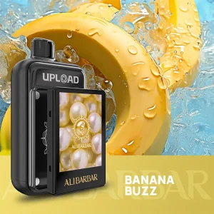 Banana Buzz Alibarbar Upload 25000 Vape