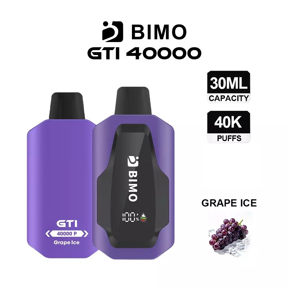 BIMO GTI 40000 Puffs – Grape Ice