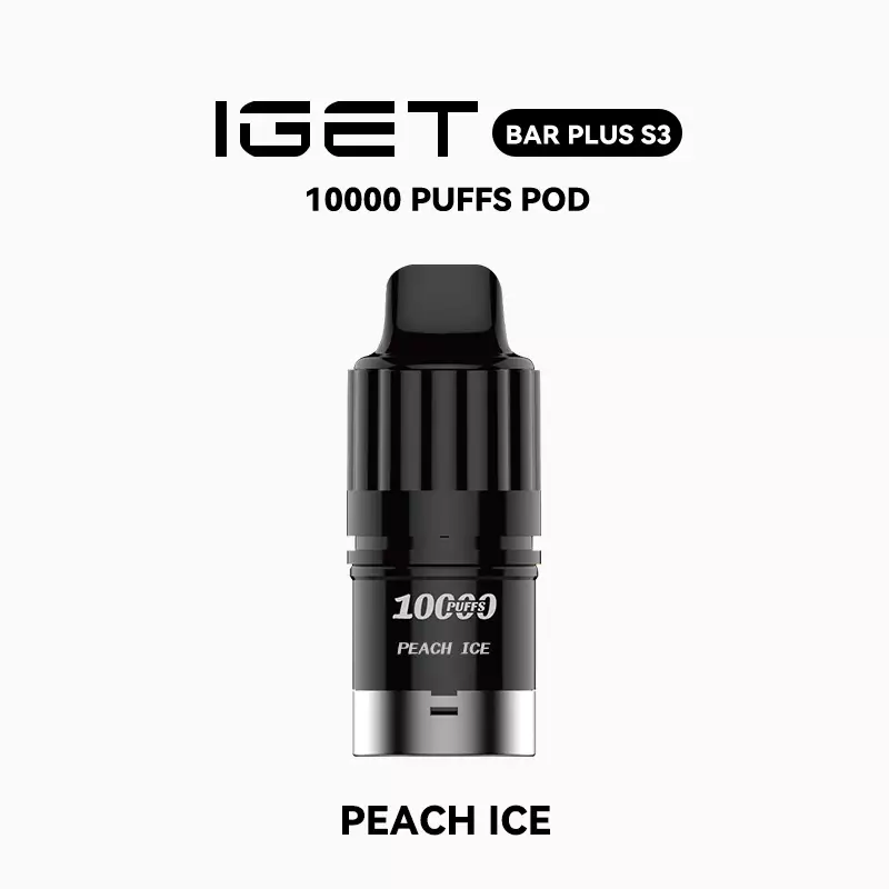 IGET Bar Plus S3 Pod – Peach Ice